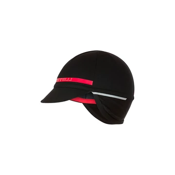 CASTELLI DIFESA THERMAL Black Red sapka