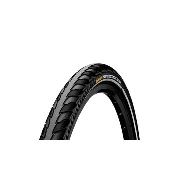 CONTINENTAL TOP CONTACT II 28" fekete/reflexcsíkos 32-622 hajtogatós gumiköpeny