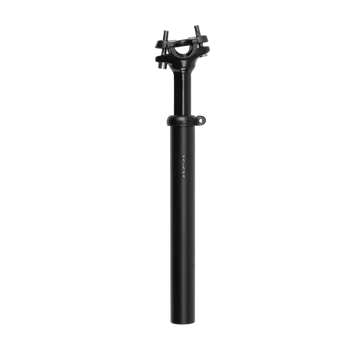 CUBE RFR fekete 27,2x300 mm (60-90 kg) rugós nyeregcső