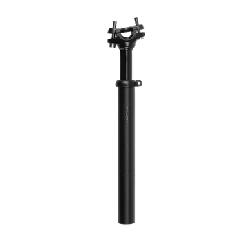 CUBE RFR fekete 27,2x300 mm (60-90 kg) rugós nyeregcső