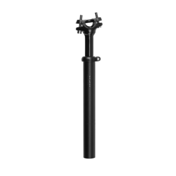 CUBE RFR fekete 27,2x300 mm (60-90 kg) rugós nyeregcső