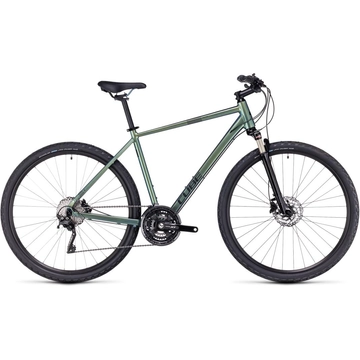 CUBE 23 NATURE EXC verde'n'black S/50 cm kerékpár