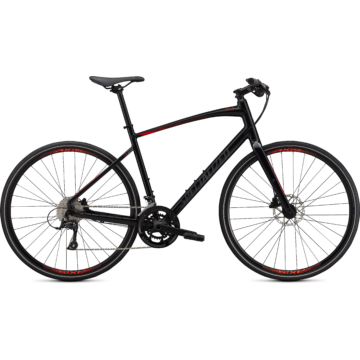 SPECIALIZED SIRRUS 3.0 Gloss Cast Black/Rocket Red/Satin Black Reflective S kerékpár