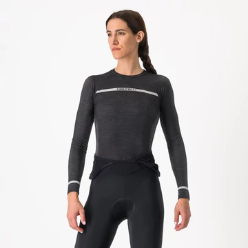 CASTELLI MERINO SEAMLESS W női hosszú ujjú aláöltöző