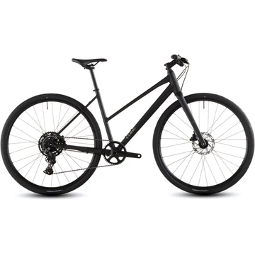 CUBE 26 NULANE PRO grey'n'chrome Trapeze 47 cm női kerékpár