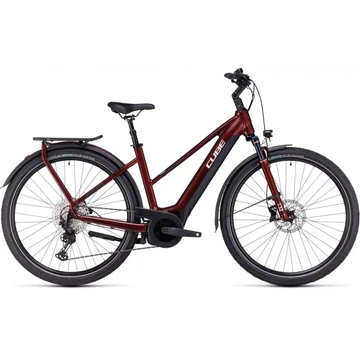 CUBE 24 TOURING HYBRID EXC 625 kerékpárCUBE 24 TOURING HYBRID PRO 625 pearlysilver'n'black M/54 cm kerékpár