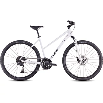 CUBE 25 NATURE PRO cotton'n'grey Trapeze 46 cm női kerékpár