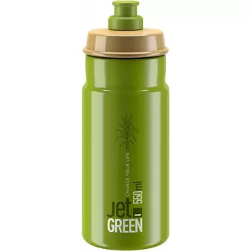 ELITE JET GREEN Zöld/Fehér logó 550 ml kulacs