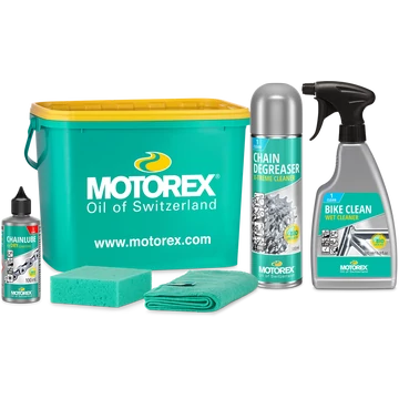 MOTOREX BIKE CLEANING KIT vödörben
