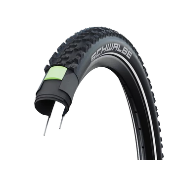 SCHWALBE SMART SAM PLUS GREEN DD ADX 29" Fekete/Reflex 54-622 gumiköpeny