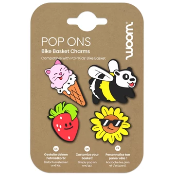 WOOM POP ONS Summer Edition díszítő szett kosárra