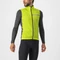 CASTELLI SQUADRA STRETCH lime/sötétszürke XL szélálló mellény
