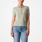CASTELLI MERINO W Desert Green XL női galléros póló