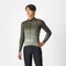 CASTELLI UNLIMITED THERMAL Green/Defender Green XXL hosszú ujjú mez