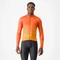 CASTELLI UNLIMITED THERMAL Orange/Goldenrod L hosszú ujjú mez