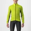 CASTELLI SQUADRA STRETCH lime/sötétszürke XXXL szélálló kabát