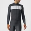 CASTELLI PROLOGO 7 Light Black/Silver Gray-Ivory XXL hosszú ujjú mez