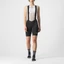 CASTELLI ENDURANCE W Black XS női kantáros rövidnadrág