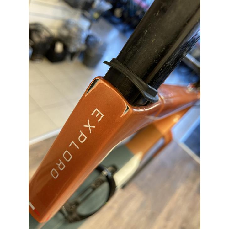 TESZT 3T EXPLORO RACEMAX FORCE AXS 2x12 Orange/Grey 51 kerékpár