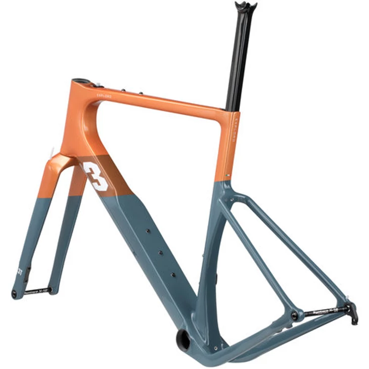 3T EXPLORO RACEMAX Orange/Grey 56 vázszett