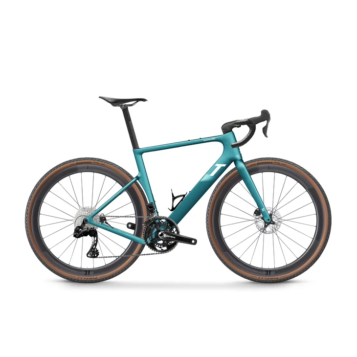 3T EXPLORO RACEMAX WPNT GRX Di2 2x12 Discus 40/30 türkiz M kerékpár