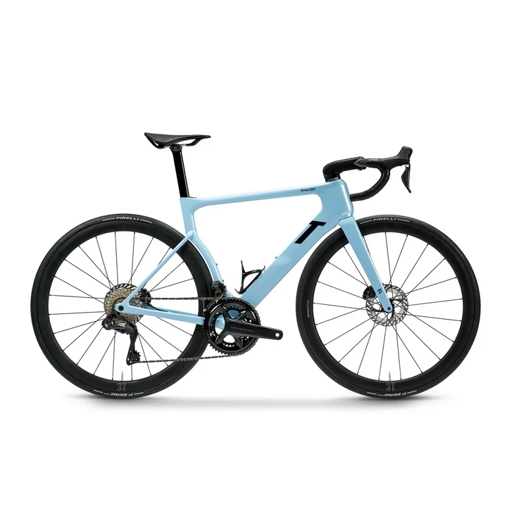 3T STRADA WPNT Ultegra Di2 2x12 Azzurro M kerékpár