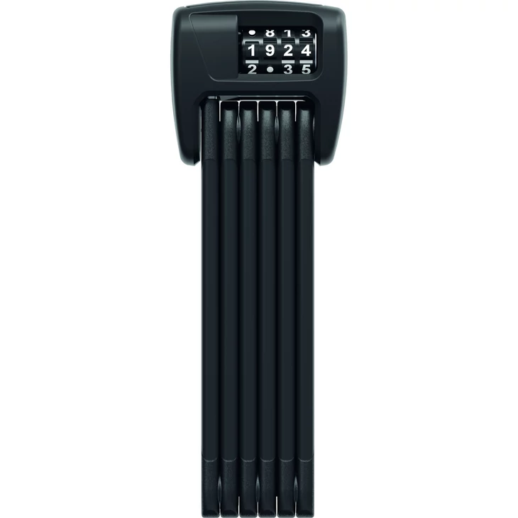 ABUS 6000C/90 BORDO LED fekete számzáras hajtogatós lakat SH tartóval