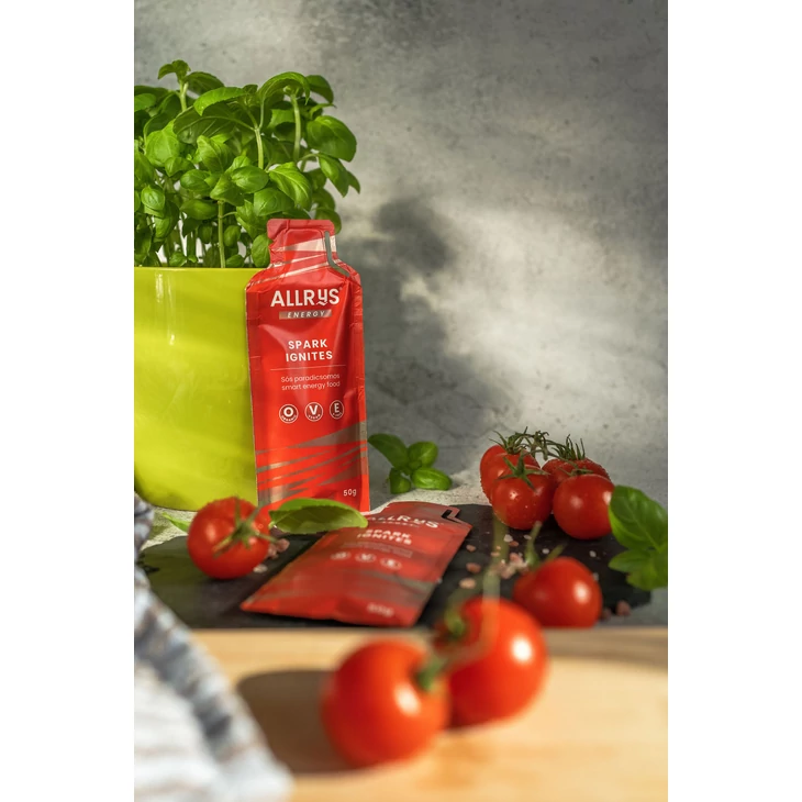 ALLRYS SPARK IGNITES 50g sós paradicsomos smart energy food