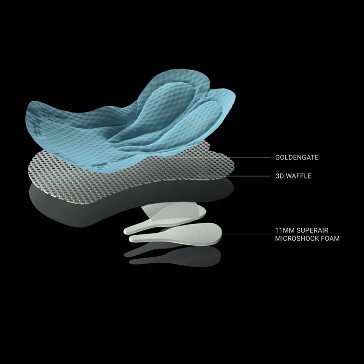 ASSOS 1/3 MILLE GT C2 Black L kantáros rövidnadrág