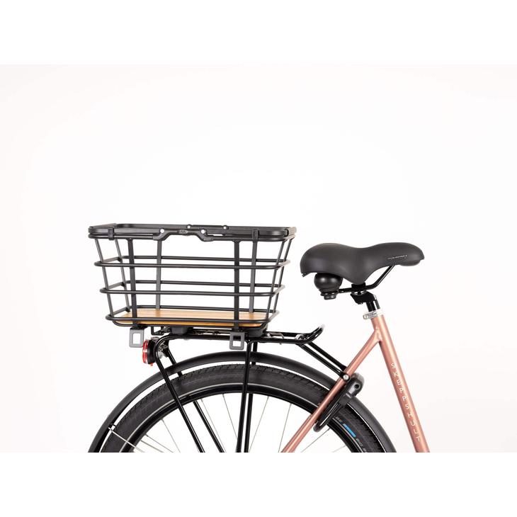 ATRANVELO EPIC SHOPPER fekete/bambusz kosár