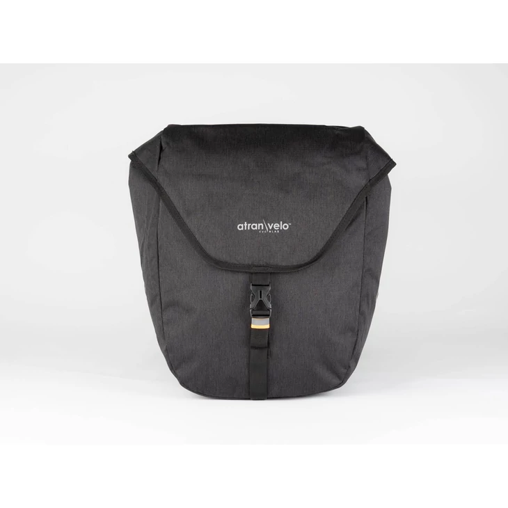 ATRANVELO ZAP DOUBLE fekete kétoldalas csomagtartó táska