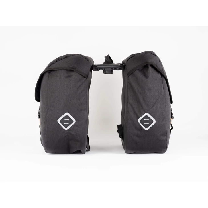 ATRANVELO ZAP DOUBLE fekete kétoldalas csomagtartó táska