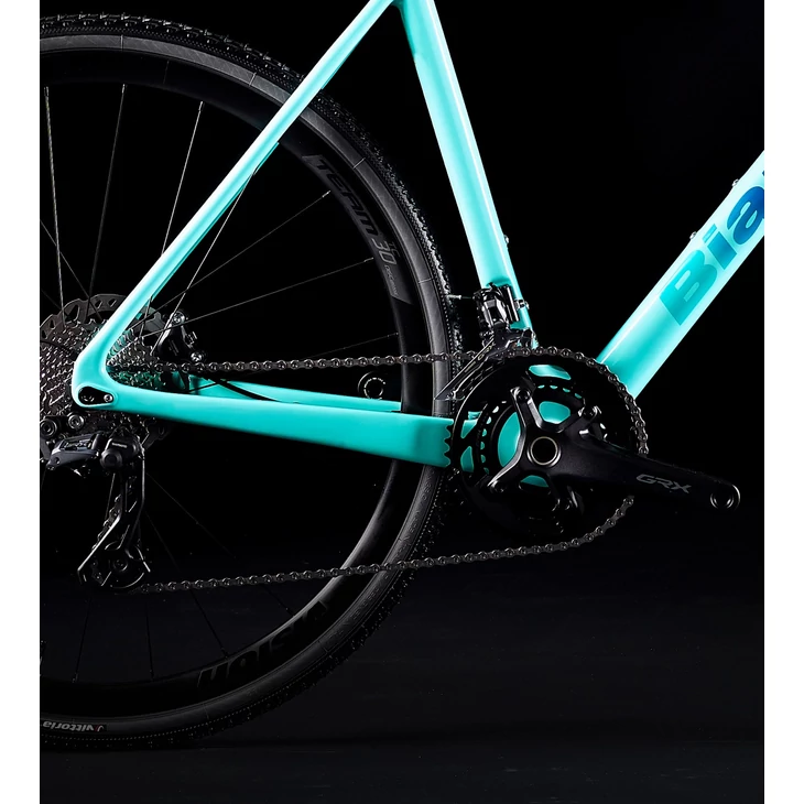 BIANCHI 24 ZOLDER PRO GRX 610 2x11sp Celeste 56 kerékpár