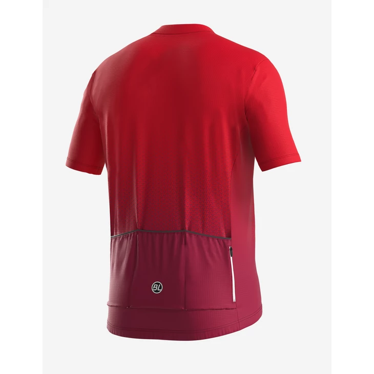 BICYCLE LINE RAYON S2 Red XL MTB rövid ujjú mez