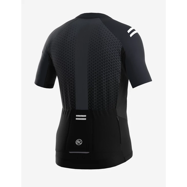 BICYCLE LINE PRO S2 Black L rövid ujjú mez