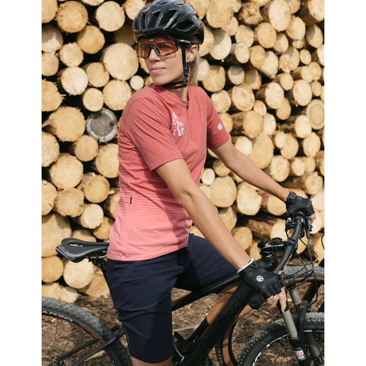 BICYCLE LINE CADORE Red XL női MTB rövid ujjú mez