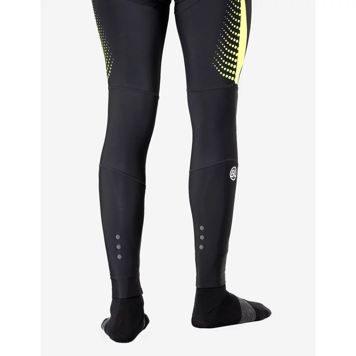 BICYCLE LINE PRO S Black/Fluo Yellow XXL kantáros hosszúnadrág