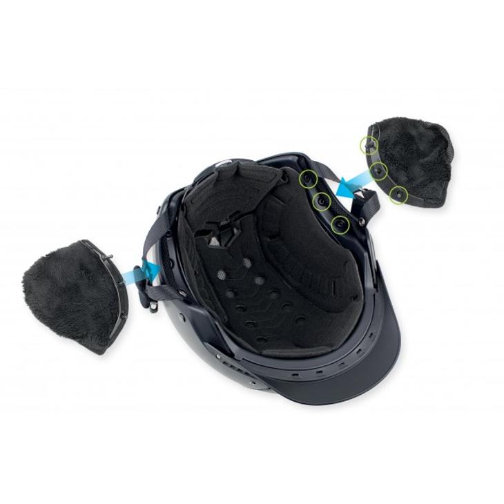 CASCO URBANIC, MTB.E, E.MOTION CX-3 téli fülvédő szett felnőtt sisakokhoz