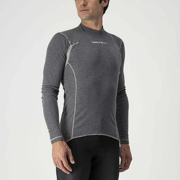 CASTELLI FLANDERS WARM Gray XXL hosszú ujjú aláöltöző