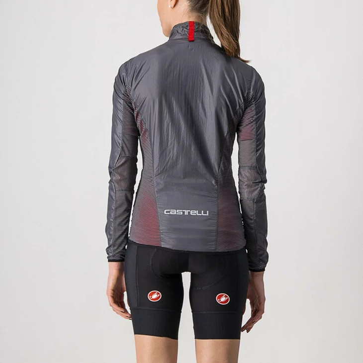 CASTELLI ARIA SHELL W Dark Gray S női szélkabát