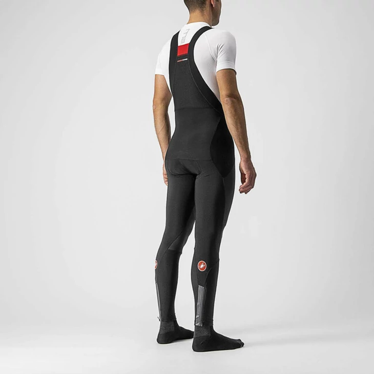 CASTELLI SORPASSO RoS WIND Black XL téli kantáros hosszúnadrág