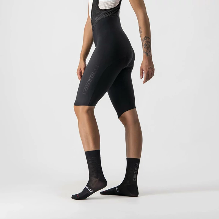 CASTELLI OMLOOP NANO W női vízálló kantáros rövidnadrág