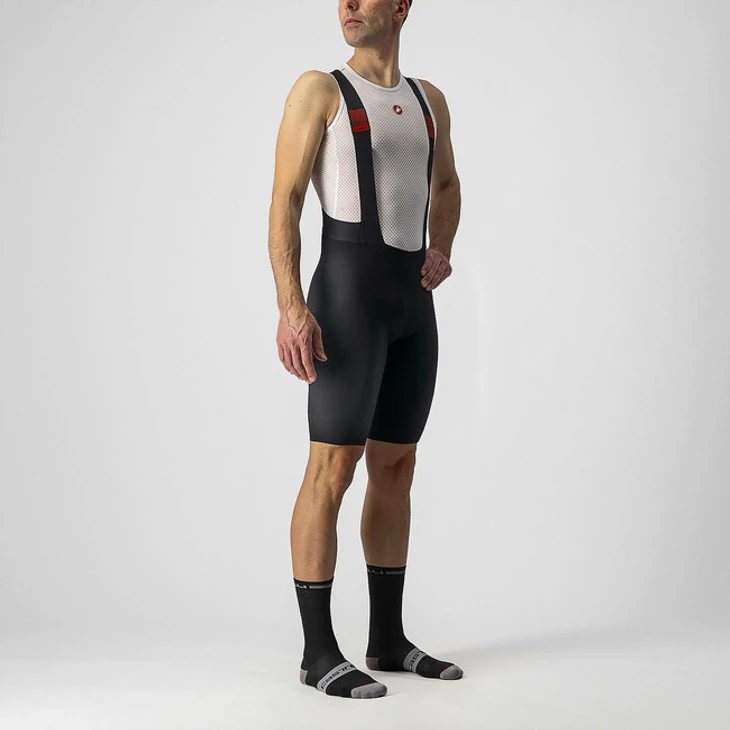 CASTELLI PREMIO BLACK kantáros rövidnadrág
