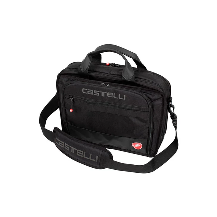 CASTELLI RACE BRIEFCASE Black válltáska