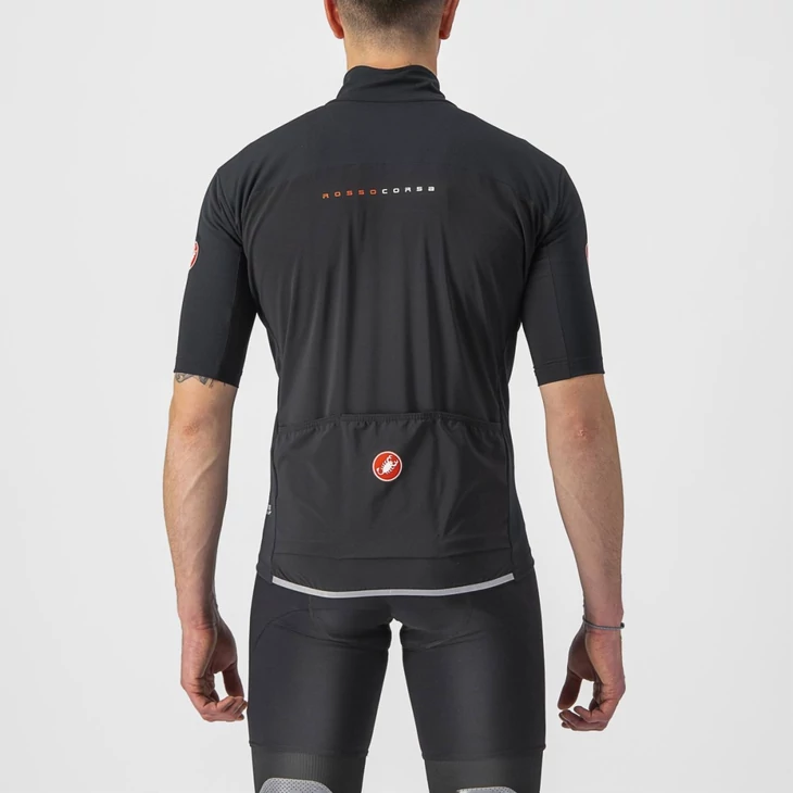 CASTELLI PERFETTO RoS 2 WIND fekete L szélálló rövid ujjú mez