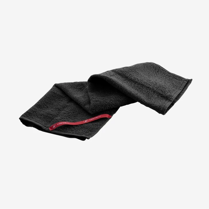 CASTELLI INSIDER fekete/piros törülköző
