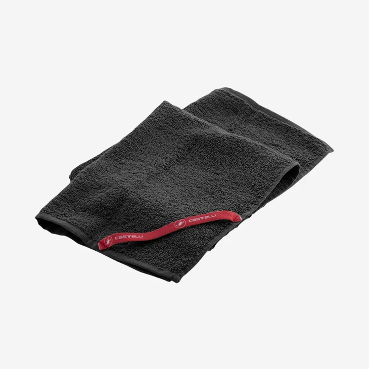 CASTELLI INSIDER fekete/piros törülköző