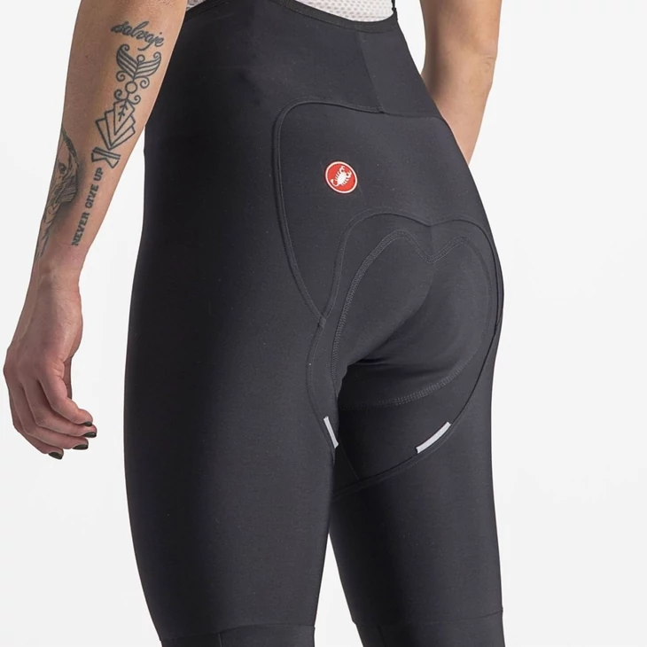 CASTELLI FREE AERO RC W DT fekete XL női kantáros hosszúnadrág