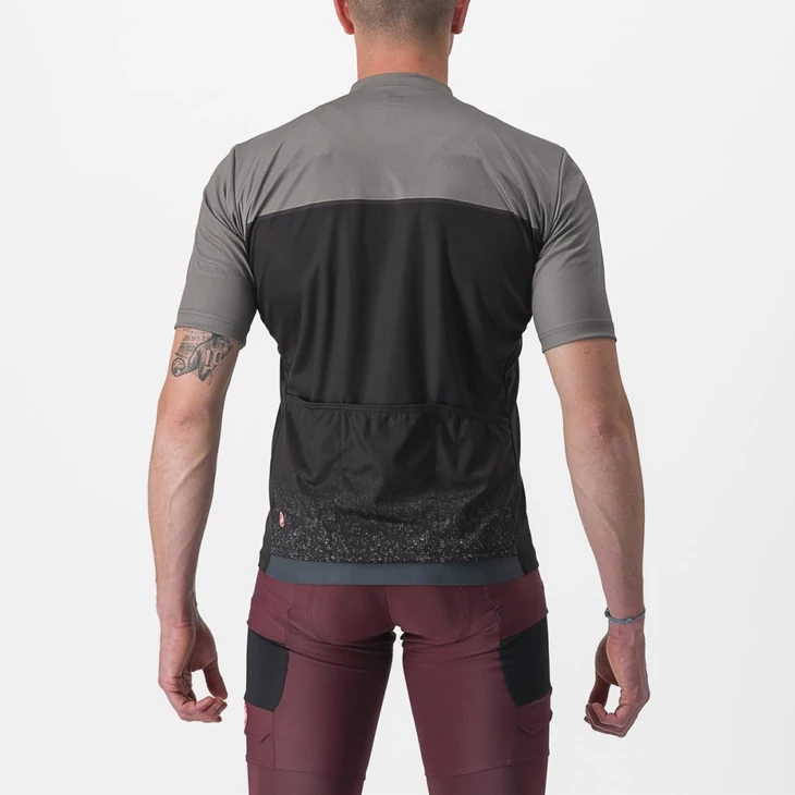 CASTELLI UNLIMITED ENTRATA Gunmetal Gray/Black XXL rövid ujjú mez