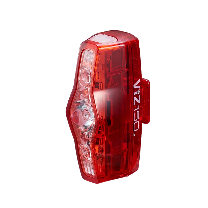CATEYE VIZ150 TLLD800R 4 funkció 3 LED USB hátsó lámpa